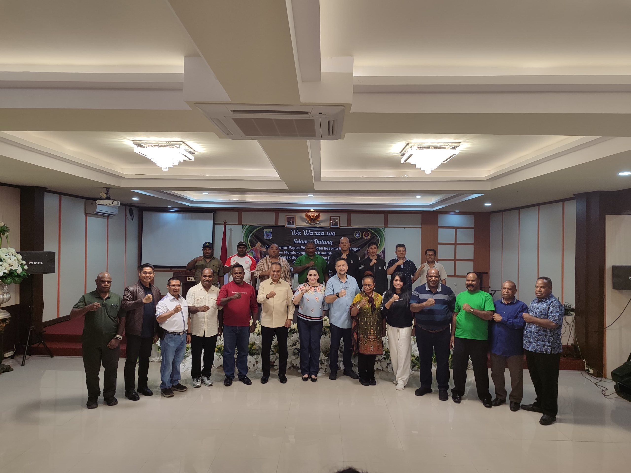 Maximus Hadiri Teknikal Meeting Babak Kualifikasi Pra-PON Papua Pegunungan